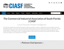 Tablet Screenshot of ciasf.com